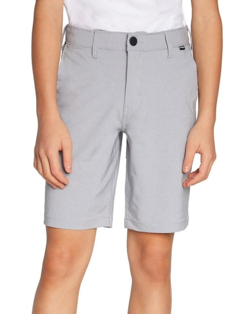BOYS HURLEY HYBRID SHORTS. WOLF GRAY/SMALL
